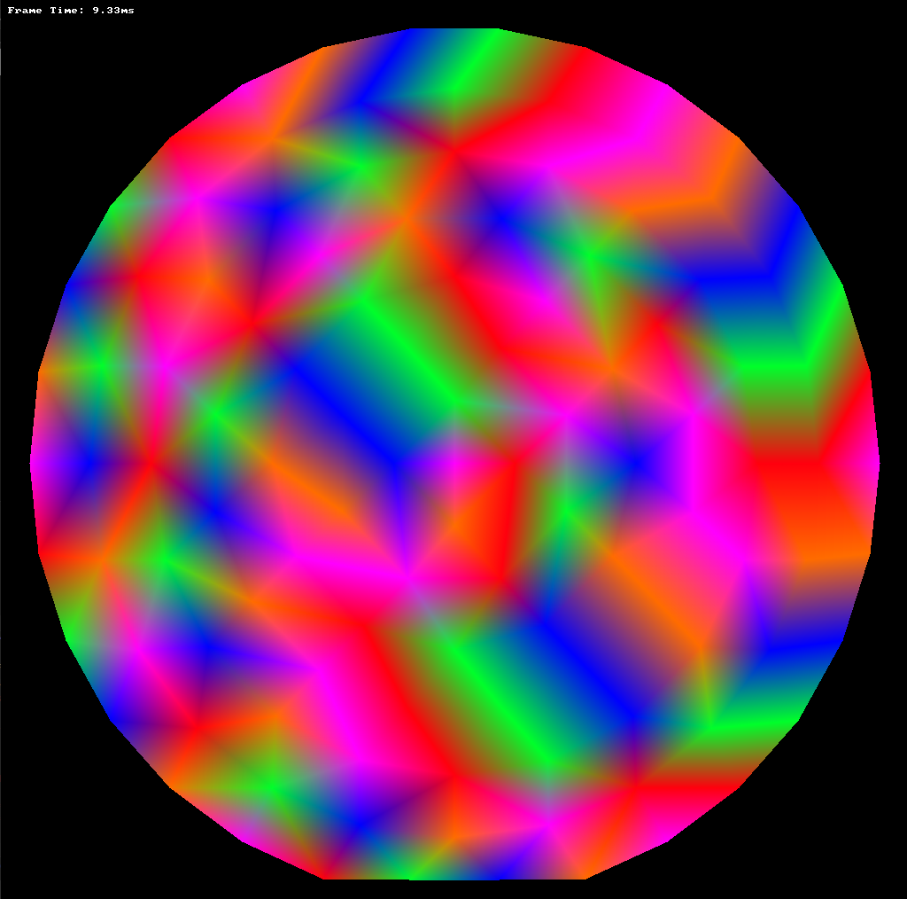 Software Rasterized colormap